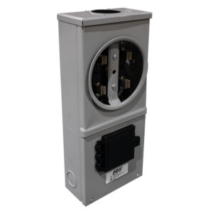 BASE MEDIDOR INTEGRADA SENCILLA RILEZ C/1 BREAKER QP 2X100 - BASE042