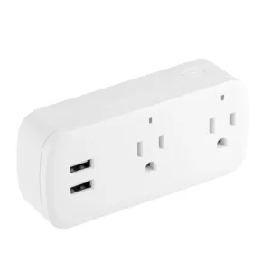 Enchufe Doble + 2 USB MOES WiFi-IOT110