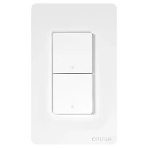 Apagador SMART OMNIA ESSENTIALS HIBRIDO WiFi 2 Vias Blanco-IOT016